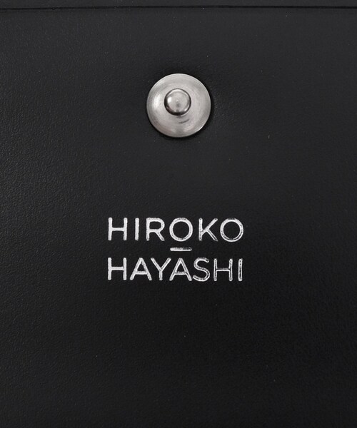 HIROKO HAYASHI ジラソーレポワン二つ折り財布 黒白ドット HIROKO HAYASHI 財布 「数量限定」GIRASOLE POINT（ジラソーレ