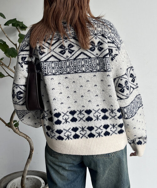 CPCM ニット セーター ノルディックニット レディース CPCM ニット セーター ノルディックニット レディース