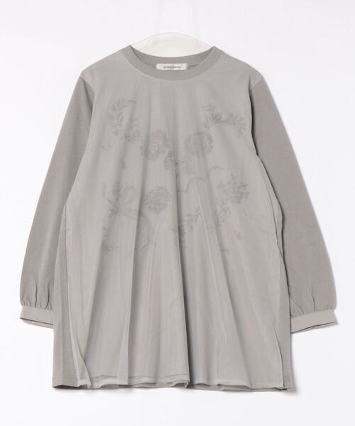 SUPER HAKKA tシャツ Tシャツ チュール＋30／40ソフト天竺×60ローン 