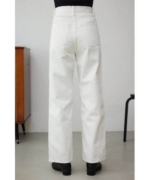 ジーンズ デニム デニムパンツ 「累計25，000本突破！」「サイズ，身長別画像あり」AZUL DENIM ハイウエストワイドデニム レディースの画像