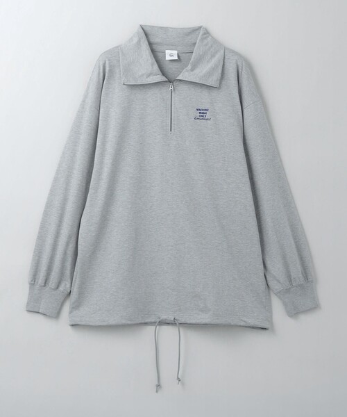 roku 6  ライラック  トップス AMERICANA tシャツ 「Americana × 6(ROKU)」HALF ZIP PULLOVER