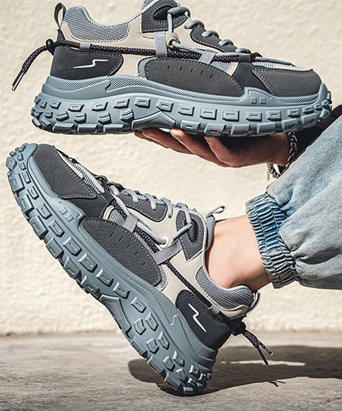 SEN TOKYO スニーカー ボリュームソール テクニカルダットスニーカー