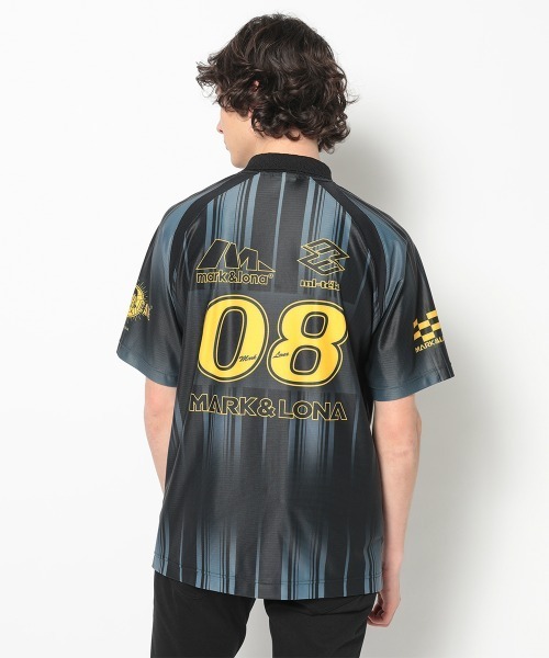 MARK & LONA グラデーションポロシャツ MARK&LONA（マークアンドロナ） ポロシャツ Gradient Performance Polo