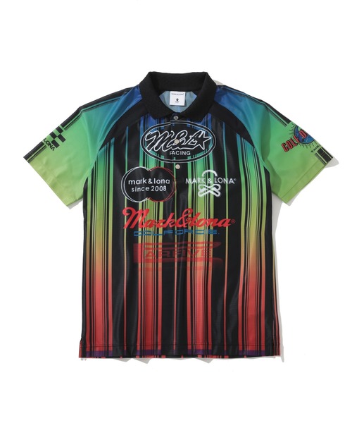 MARK & LONA グラデーションポロシャツ MARK&LONA（マークアンドロナ） ポロシャツ Gradient Performance Polo