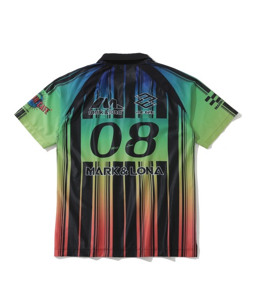 マークアンドロナ　Gradient Performance ポロシャツ　Lサイズ MARK&LONA ポロシャツ Gradient Performance Polo | MEN メンズ