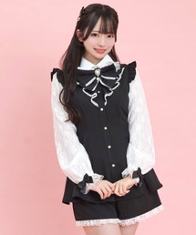 Secret Honey（シークレットハニー） セットアップ レース袖ラッフル