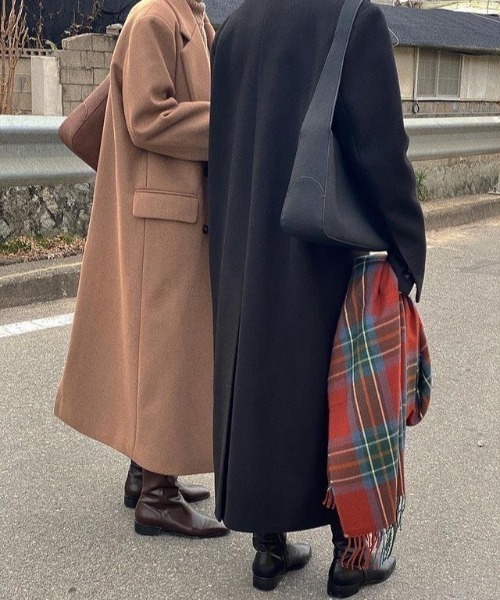 「SEN TOKYO」 チェスターコート S ブラウン レディース_画像8