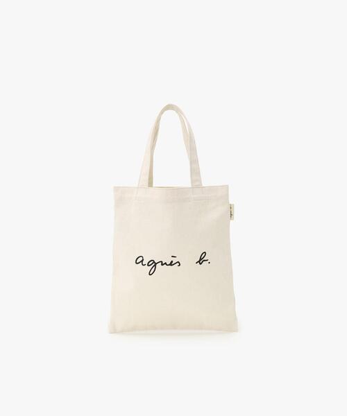 agnes b. ハンドバッグ ロゴ (YAS18−02) : ZOZOTOWN Yahoo!店