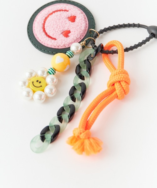 ROOP TOKYO キーホルダー スマイルチャーム : ZOZOTOWN Yahoo!店