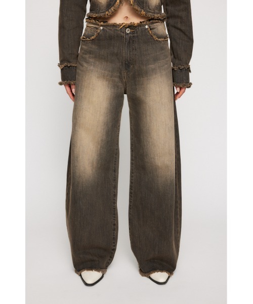 LAGUA GEM ジーンズ デニム デニムパンツ CUT OFF LOOSEY