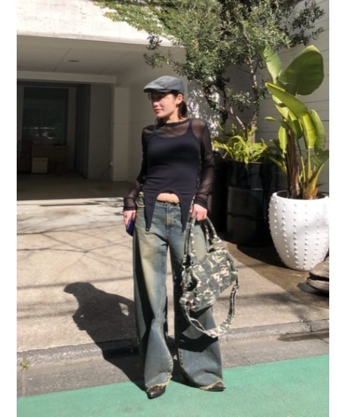 LAGUA GEM ラグアジェム CUT OFF LOOSEY デニム CUT OFF LOOSEY デニム（デニムパンツ）｜LAGUA GEM