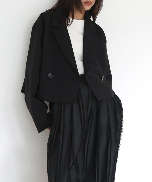 【SALE】radiate テーラードジャケット ショート 新品 hellam（ヘラム） ジャケット テーラードジャケット テーラード