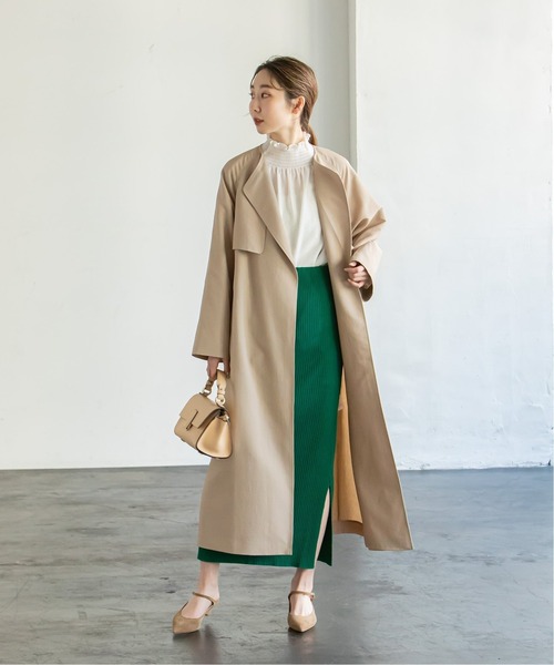 NOBLE（ノーブル） コート 36 ベージュ レディース : ZOZOTOWN Yahoo