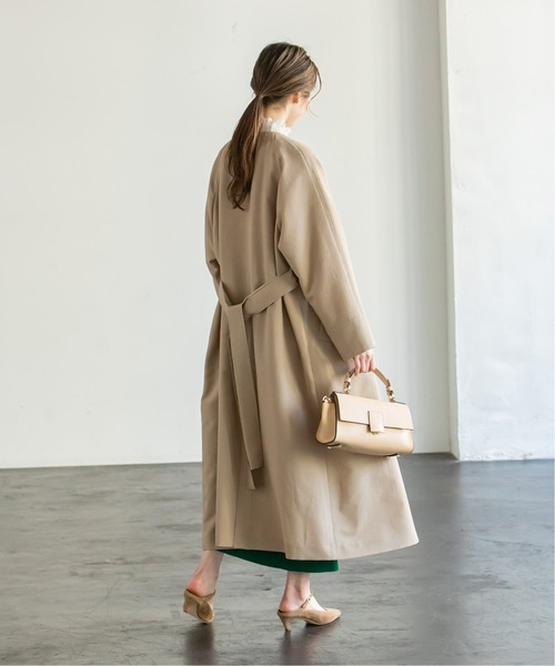 NOBLE（ノーブル） コート 36 ベージュ レディース : ZOZOTOWN Yahoo