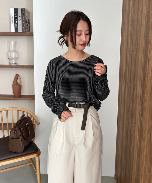 Kastane スラックス パンツ 「eguchi企画/WEB限定/低身長サイズ
