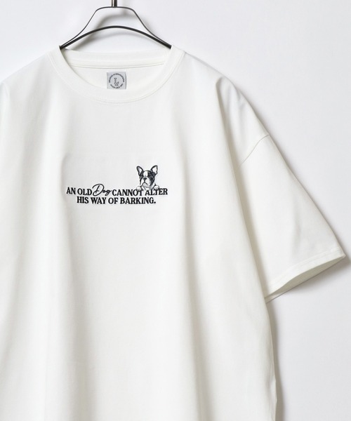 ★EU発* *新作*Embroidered Logo Tシャツ/WH ANPAS tシャツ High Function Animal&Logo Embroidery T-Shirt