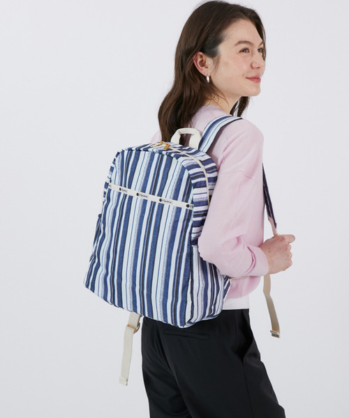 LeSportsac ストライプリュック LeSportsac デイバック リュック DAILY BACKPACK ブリーズ