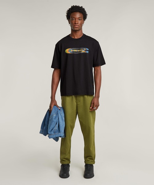 G-STAR RAW tシャツ Color Shift Old Skool Logo Boxy T-Shirt