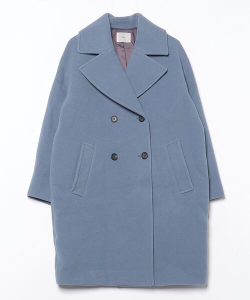 最終価格☆IENA☆美品ブルー コート IENA（イエナ） コート 38 サックスブルー レディース : ZOZOTOWN