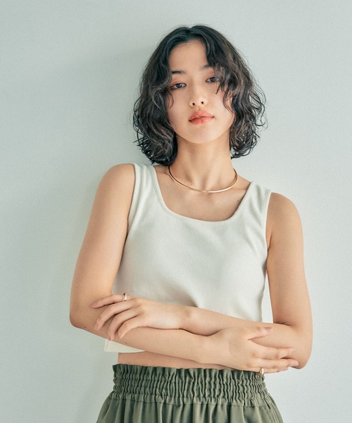tシャツ シルキーコットン クロップドタンクトップ レディース 楽天市場】タンクトップ レディース 春 夏 春夏 白 黒