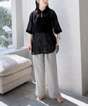 パンツ 「速乾!ラクかる」無地/ストライプエン...の詳細画像5
