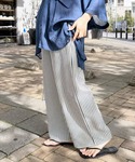 パンツ 「速乾!ラクかる」無地/ストライプエン...の詳細画像2