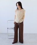 パンツ 「速乾!ラクかる」無地/ストライプエン...の詳細画像2