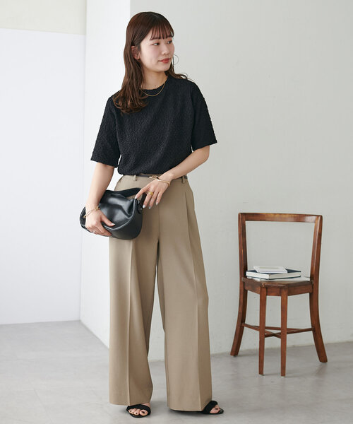 tシャツ レースジャガードプルオーバー レディース 楽天市場】【mily bilet】 トップス Tシャツ レディース シアー