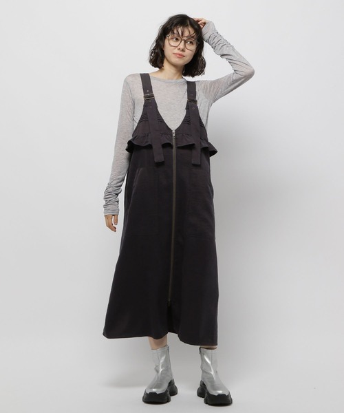 niko and… 「niko and」 サロペットスカート LARGE