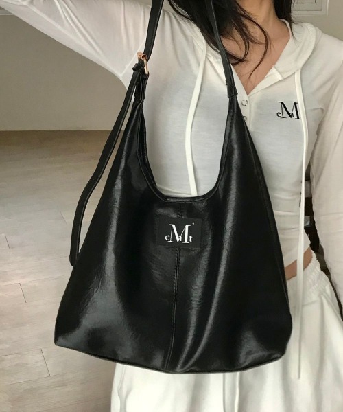 ブラック（黒）系 MUCENT(ムセント) ショルダーバッグ(メンズ