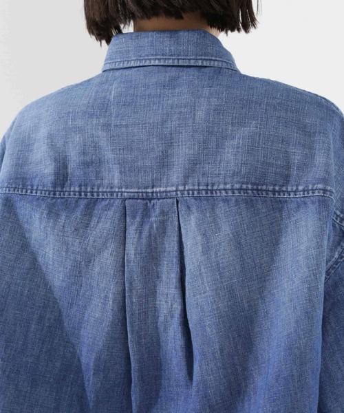 Healthy denim ブラウス シャツ DENIM/Breezy Rosehip 半袖
