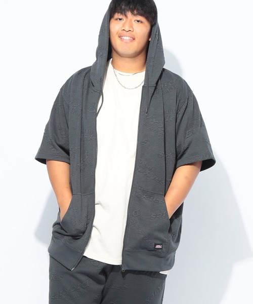 Dickies パーカー (ディッキーズ) フクレジャガード ロゴ