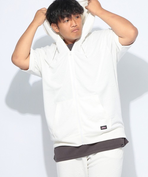 Dickies（ディッキーズ） パーカー フクレジャガード ロゴ フルジップ