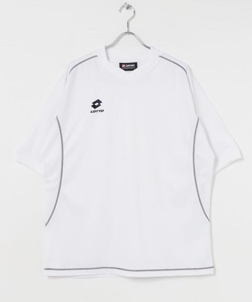 LOTTO（ロット） tシャツ LOTTO ONE POINT LOGO PRA-SHIRTS メンズ