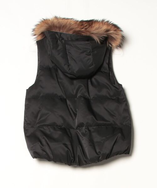 美品 セオリーtheory ダウンベストダウン90% ファー脱着 WジップS 美品 セオリーtheory ダウンベストダウン90% ファー脱着 WジップS