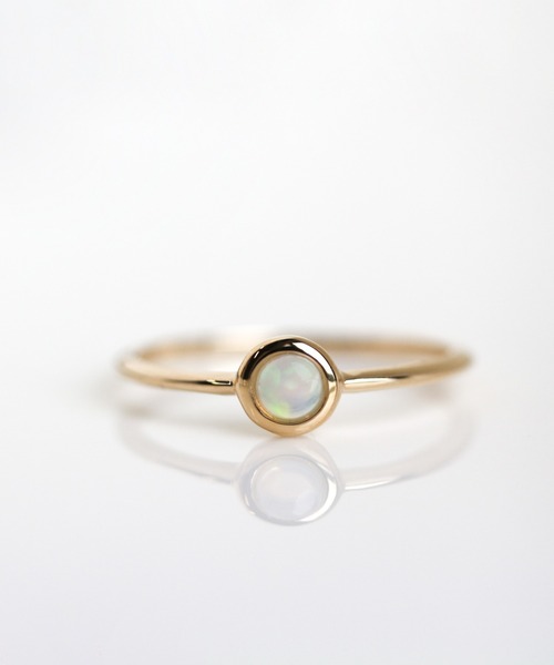 cui-cui（キュイキュイ） 指輪 リング オパール リング | K10YG