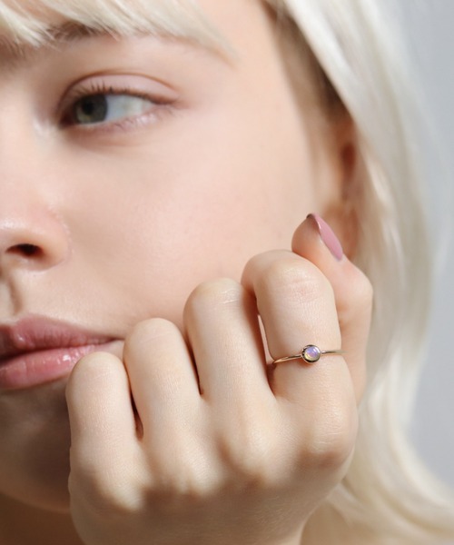 cui-cui（キュイキュイ） 指輪 リング オパール リング | K10YG