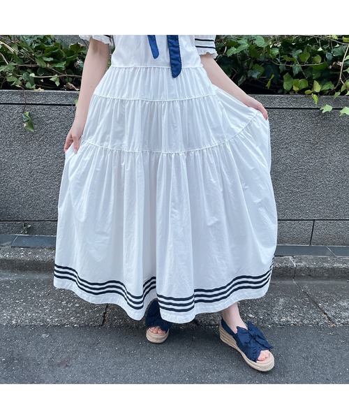 PINK HOUSE ワンピース セーラーカラーワンピース : ZOZOTOWN