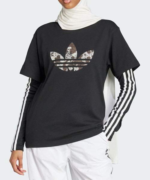 adidas - アディダスタオル生地Tシャツ レディースの通販 by は