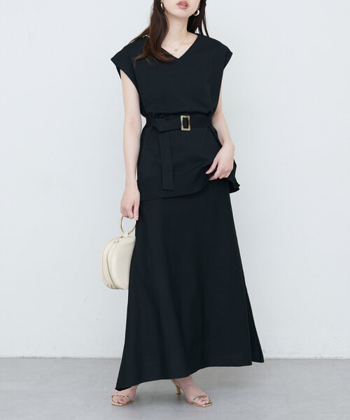natural couture ニット セーター セットアップ対応 Vネック