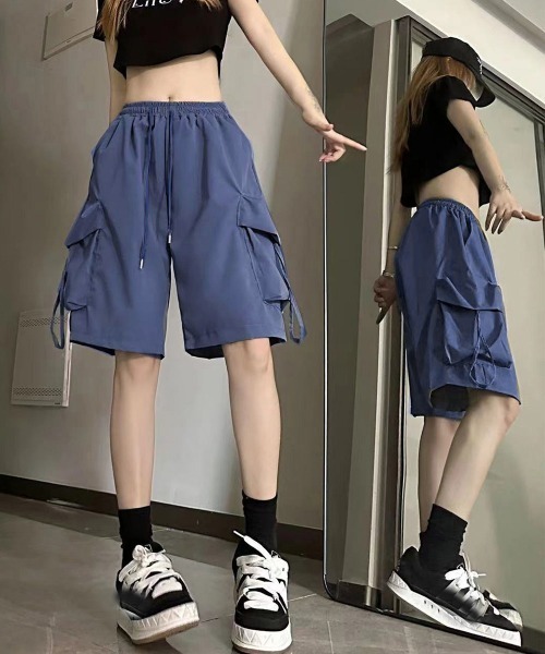 miniministore カーゴパンツ カーゴショートパンツ 5分丈ハーフ
