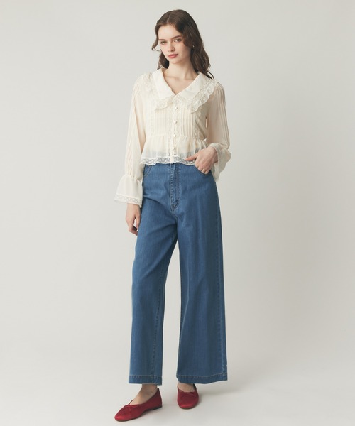 ANAYI レースピンタックシフォンブラウス　他3枚 ANAYI - ANAYI レースピンタックシフォンブラウス 他3枚の通販 by ねね