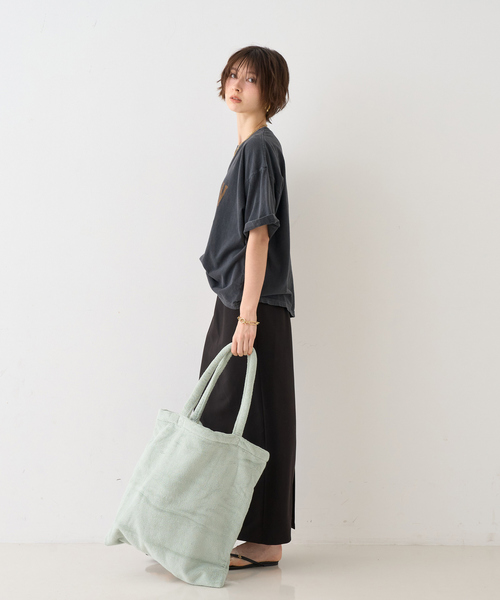 BONGUSTA ボングスタ トートバッグ ブルー EDIT.FOR LULU｜《追加》【BONGUSTA/ボングスタ】tote bag