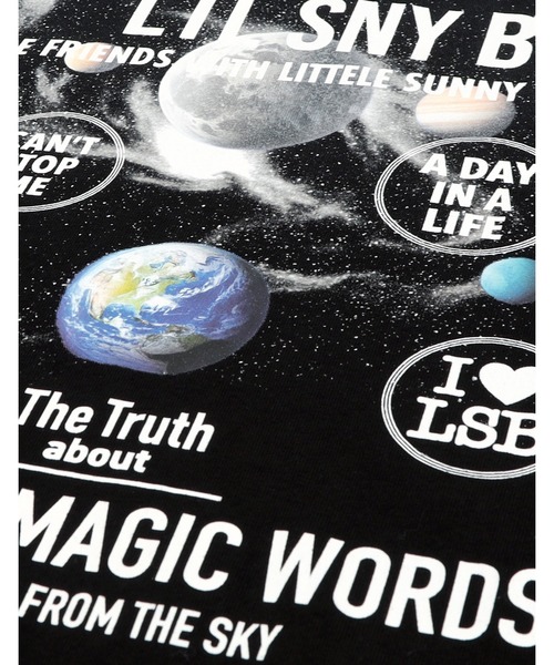 tシャツ 「8」「it」「little sunny bite」cosmic big tee レディース メンズ Little sunny bite tシャツ 「8」「it」「little bite」cosmic