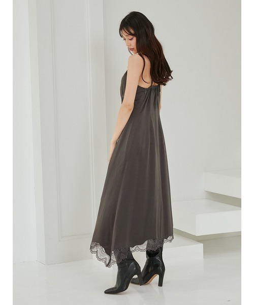 SNIDEL（スナイデル） コンビワンピース FREE アイボリー レディース