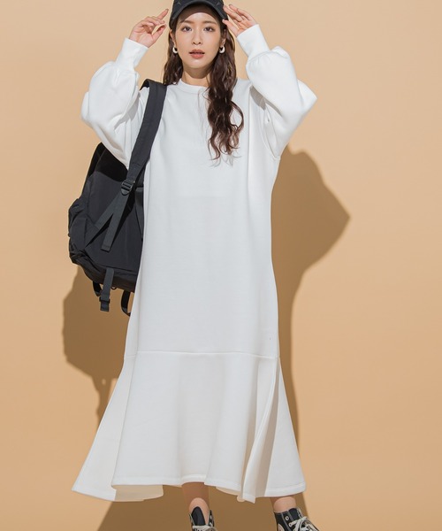 「VICKY」 長袖ワンピース M ブラック レディース_画像2