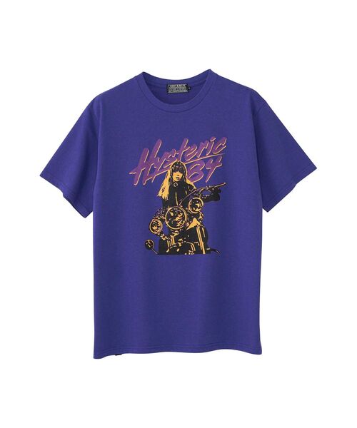 ヒステリックグラマー LET’S GO CRAZY Tシャツ HYSTERIC GLAMOUR - LET'S GO CRAZY Tシャツ / ホワイト | Tempt