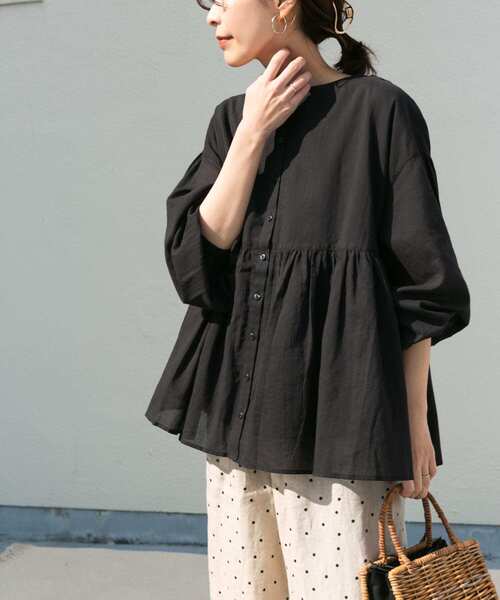 URBAN RESEARCH DOORS 「URBAN DOORS」 長袖ブラウス MEDIUM
