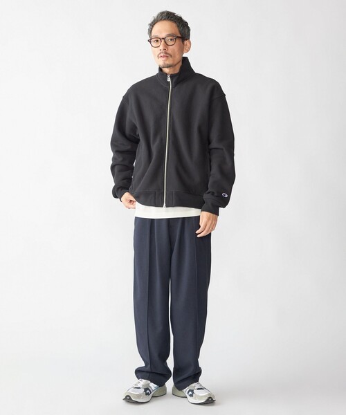 別注　Championリバースウィーブ ジップカーディガン SHIPS カーディガン 「SHIPS別注」Champion: リバースウィーブ