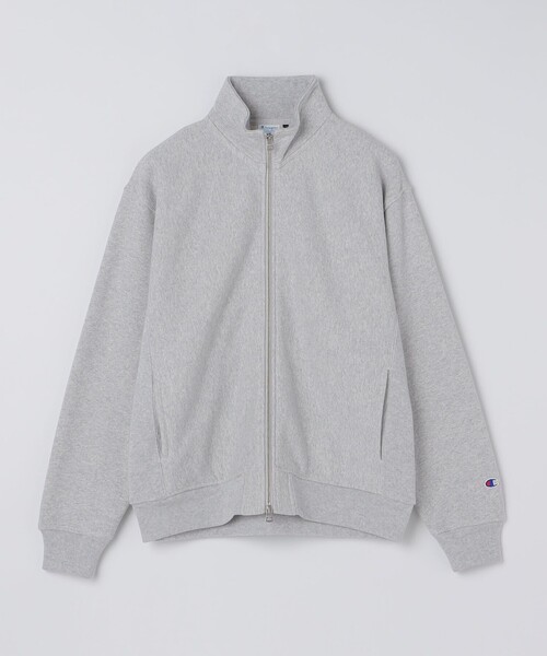 別注　Championリバースウィーブ ジップカーディガン　グレー SHIPS（シップス） カーディガン 「SHIPS別注」Champion: リバース